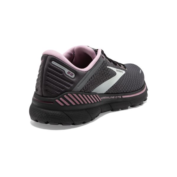 Brooks Adrenaline GTS 22 Women's Road Running Shoes Grey Pink White | ZA-WRP516927