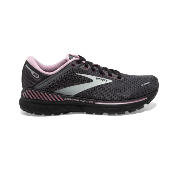 Brooks Adrenaline GTS 22 Women\'s Road Running Shoes Grey Pink White | ZA-WRP516927