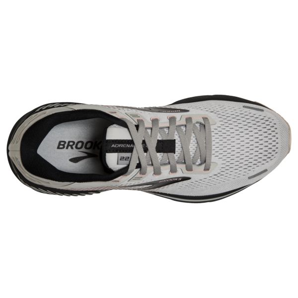 Brooks Adrenaline GTS 22 Women's Road Running Shoes Grey Rose Black | ZA-YAQ310249