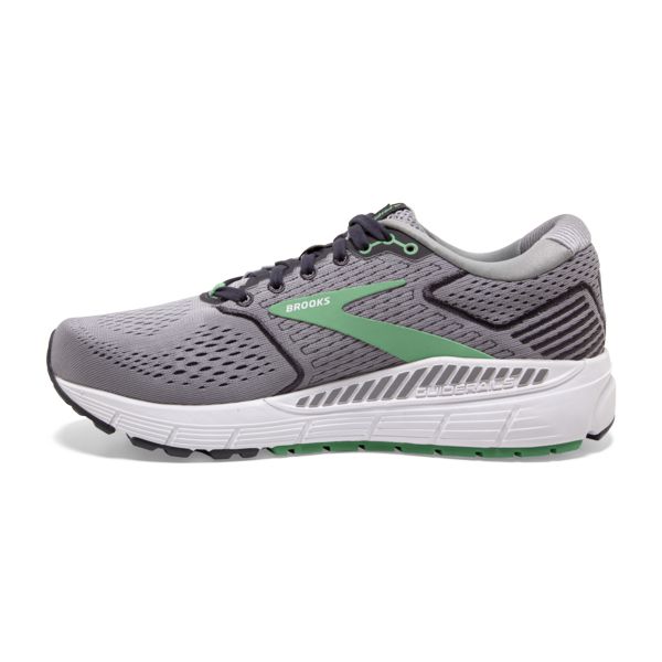 Brooks Ariel 20 Women's Road Running Shoes Grey Black Green | ZA-RTW673524