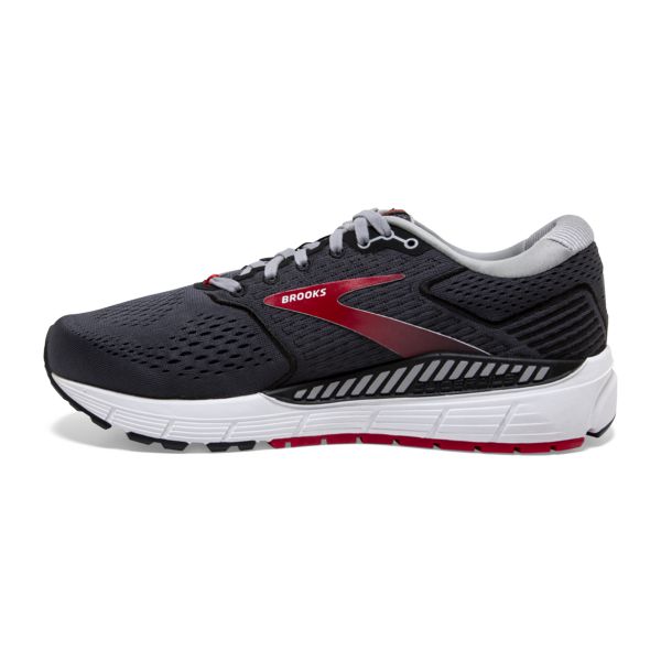 Brooks Beast 20 Men's Road Running Shoes Black Red White | ZA-VYJ417902