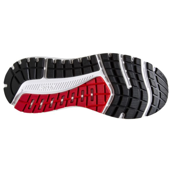 Brooks Beast 20 Men's Road Running Shoes Black Red White | ZA-VYJ417902