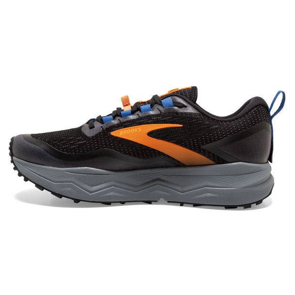 Brooks Caldera 5 Men's Trail Running Shoes Black Yellow Blue | ZA-XJN704685