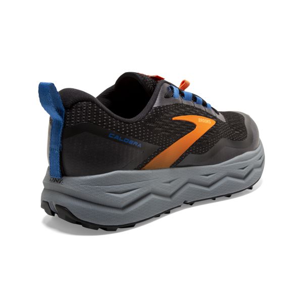 Brooks Caldera 5 Men's Trail Running Shoes Black Yellow Blue | ZA-XJN704685