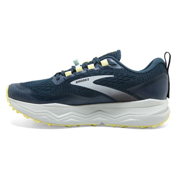 Brooks Caldera 5 Women's Trail Running Shoes Blue Grey Yellow | ZA-VZL327510