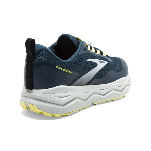 Brooks Caldera 5 Women's Trail Running Shoes Blue Grey Yellow | ZA-VZL327510