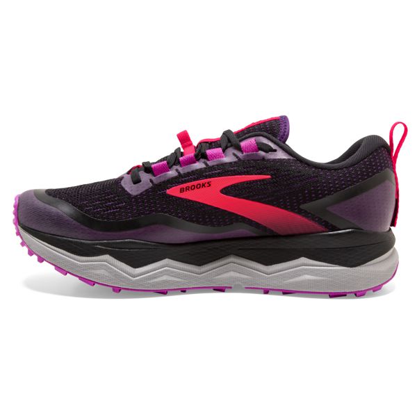 Brooks Caldera 5 Women's Trail Running Shoes Black Purple Red | ZA-YDQ061293