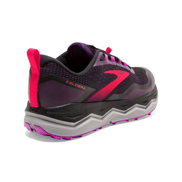 Brooks Caldera 5 Women's Trail Running Shoes Black Purple Red | ZA-YDQ061293