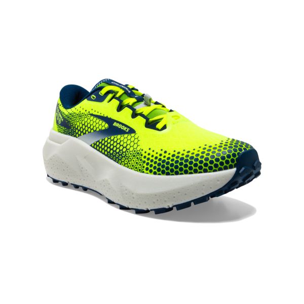 Brooks Caldera 6 Men's Trail Running Shoes Yellow Green White | ZA-GSO643591