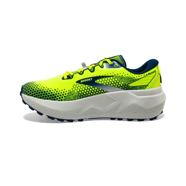 Brooks Caldera 6 Men's Trail Running Shoes Yellow Green White | ZA-GSO643591