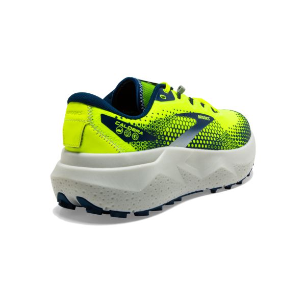 Brooks Caldera 6 Men's Trail Running Shoes Yellow Green White | ZA-GSO643591