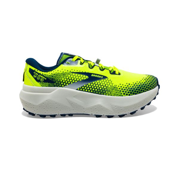 Brooks Caldera 6 Men\'s Trail Running Shoes Yellow Green White | ZA-GSO643591