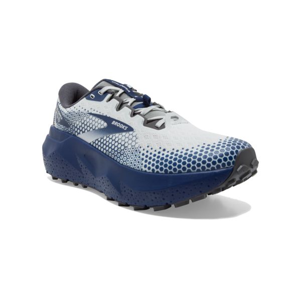 Brooks Caldera 6 Men's Trail Running Shoes Blue White | ZA-MSV516280