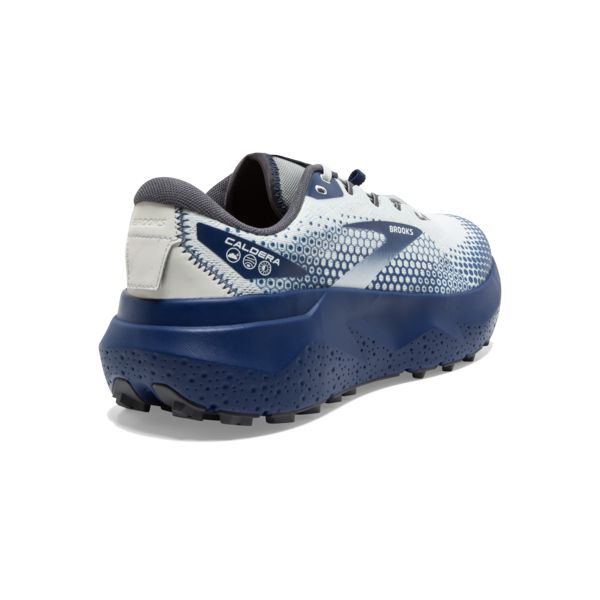 Brooks Caldera 6 Men's Trail Running Shoes Blue White | ZA-MSV516280