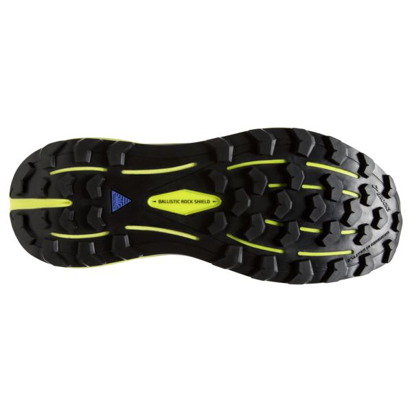 Brooks Cascadia 16 Men's Trail Running Shoes Black Yellow | ZA-CRM207651