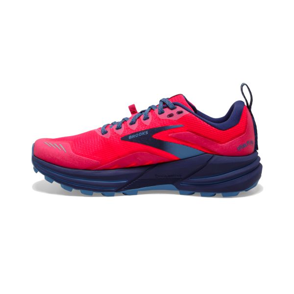 Brooks Cascadia 16 Women's Trail Running Shoes Red Pink Blue | ZA-UZS809645