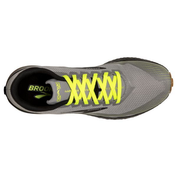 Brooks Catamount Men's Trail Running Shoes Grey Yellow Black | ZA-SHQ743205