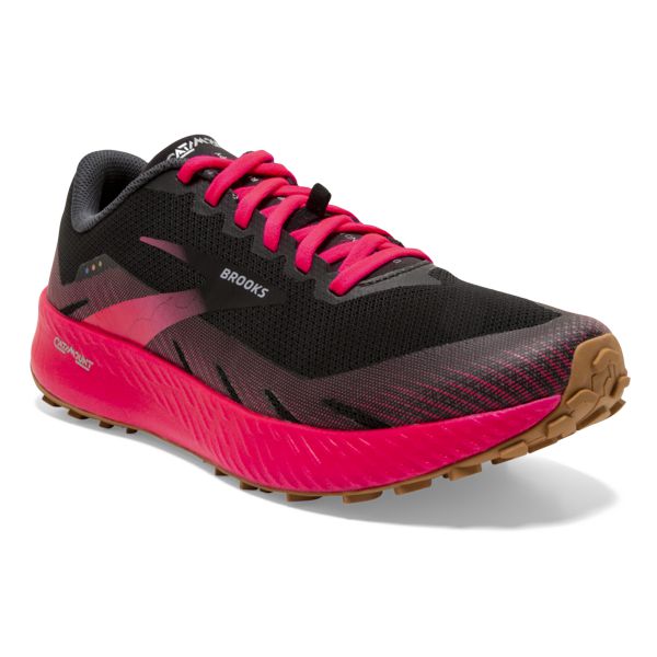 Brooks Catamount Women's Trail Running Shoes Black Pink | ZA-VBH872596