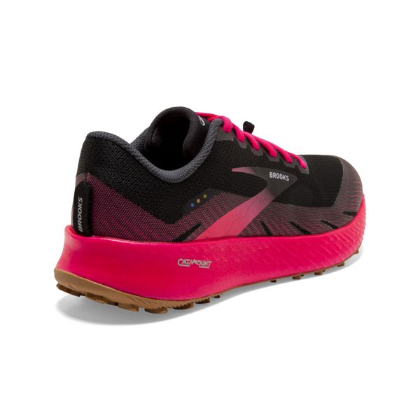 Brooks Catamount Women's Trail Running Shoes Black Pink | ZA-VBH872596