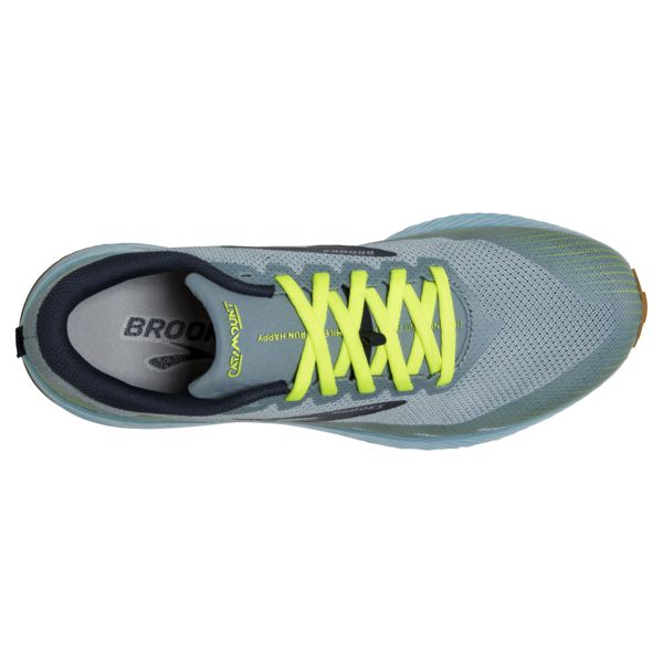 Brooks Catamount Women's Trail Running Shoes Blue Yellow Green | ZA-WRU641025