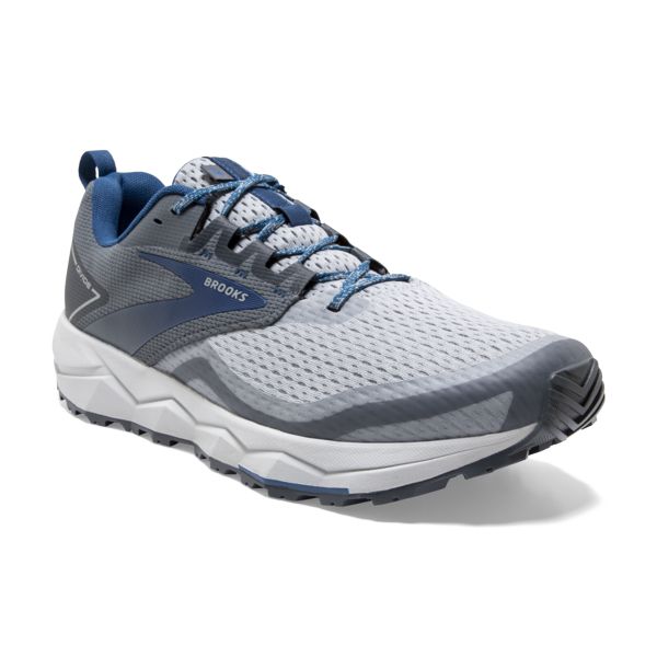 Brooks Divide 2 Men's Trail Running Shoes Grey White Blue | ZA-GBC361509