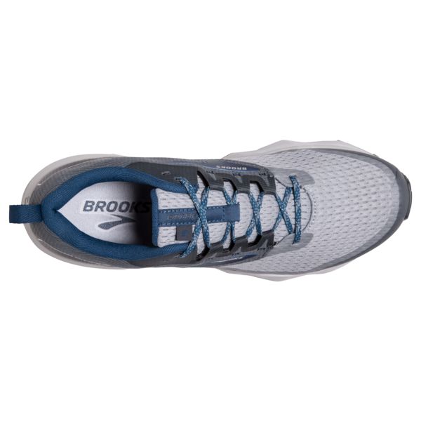 Brooks Divide 2 Men's Trail Running Shoes Grey White Blue | ZA-GBC361509