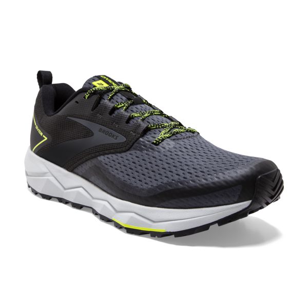 Brooks Divide 2 Men's Trail Running Shoes Black Grey Yellow | ZA-PFA641589