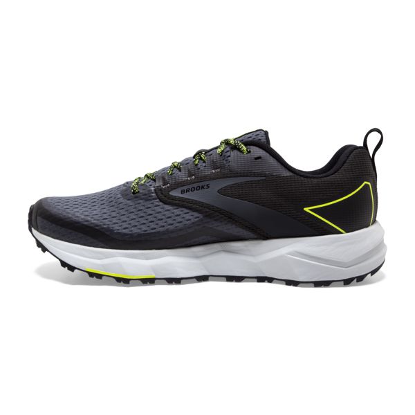 Brooks Divide 2 Men's Trail Running Shoes Black Grey Yellow | ZA-PFA641589