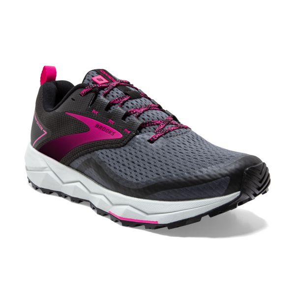 Brooks Divide 2 Women's Trail Running Shoes Black Pink White | ZA-ERI764380