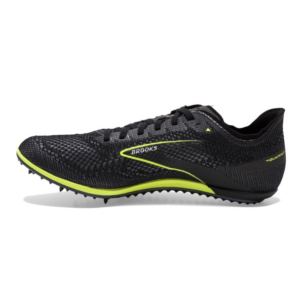 Brooks ELMN8 6 Men's Racing Shoes Black Yellow | ZA-OTJ840691