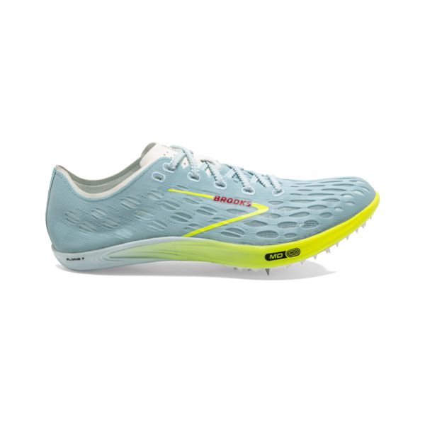 Brooks ELMN8 7 Men\'s Racing Shoes Blue Yellow Red | ZA-TXO217306