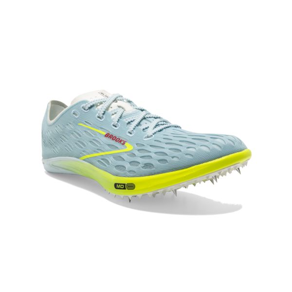 Brooks ELMN8 7 Women's Racing Shoes Blue Yellow Red | ZA-KUW215830