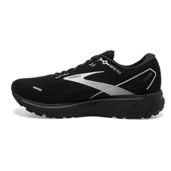 Brooks Ghost 14 GTX Men's Road Running Shoes Black White | ZA-KHA326581