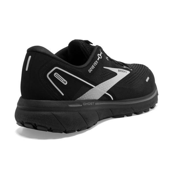 Brooks Ghost 14 GTX Men's Road Running Shoes Black White | ZA-KHA326581