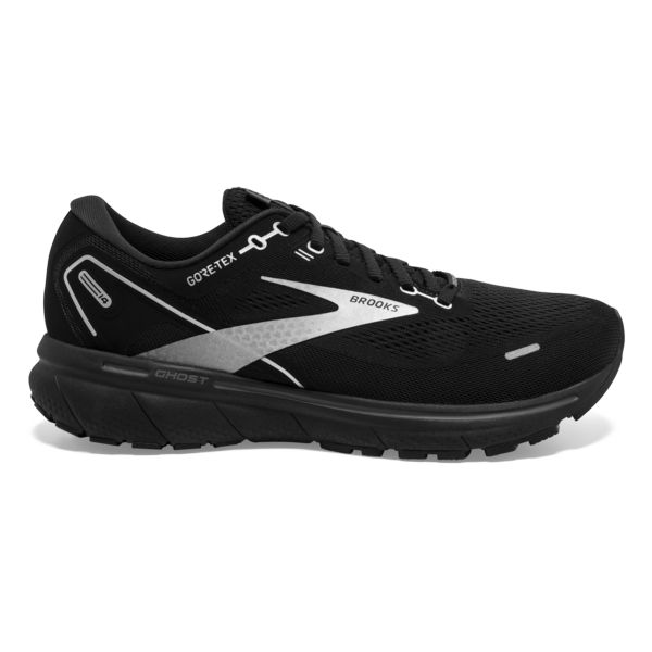 Brooks Ghost 14 GTX Men\'s Road Running Shoes Black White | ZA-KHA326581