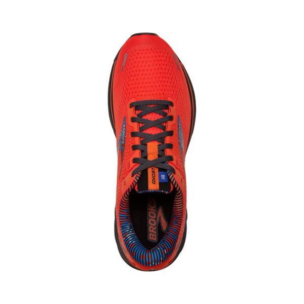 Brooks Ghost 14 Men's Road Running Shoes Orange Blue Black | ZA-GXJ394071