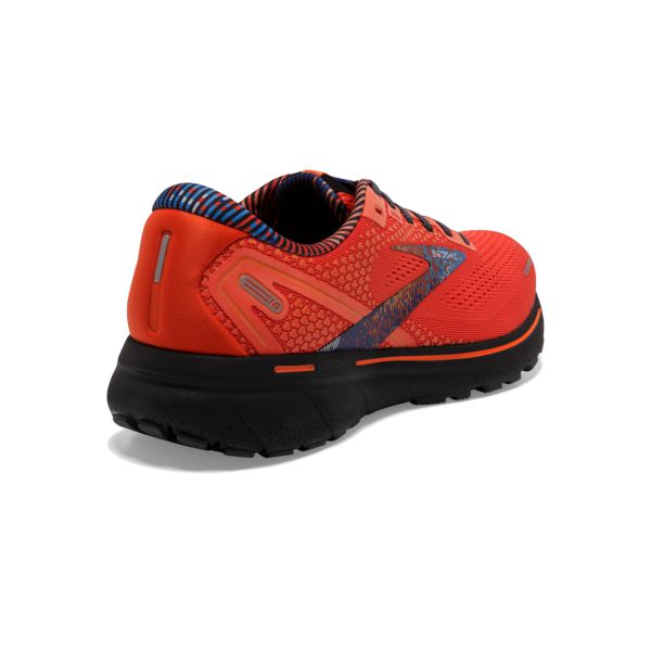 Brooks Ghost 14 Men's Road Running Shoes Orange Blue Black | ZA-GXJ394071