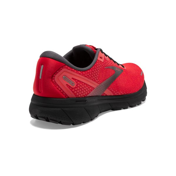 Brooks Ghost 14 Men's Road Running Shoes Pink Red Black | ZA-OMY085342