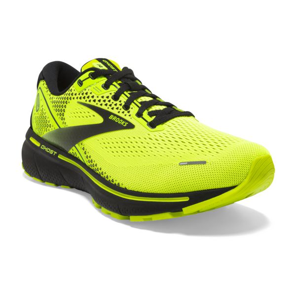 Brooks Ghost 14 Men's Road Running Shoes Yellow Black | ZA-RJX763851