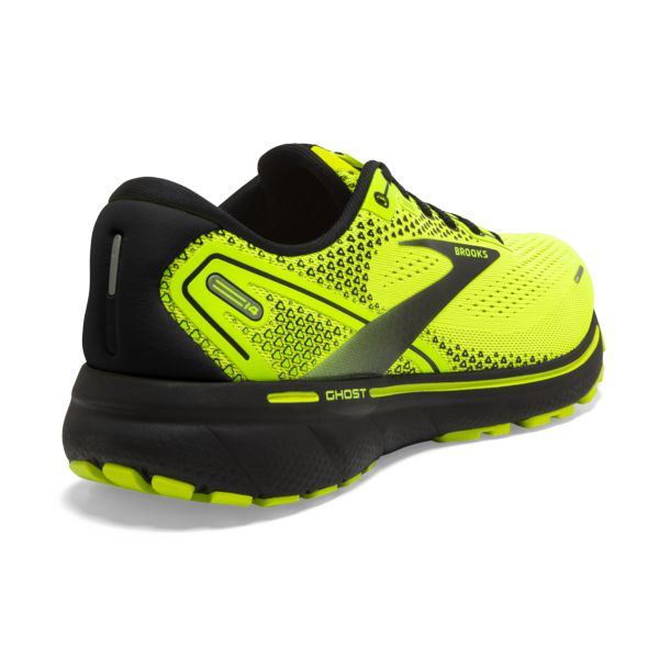 Brooks Ghost 14 Men's Road Running Shoes Yellow Black | ZA-RJX763851