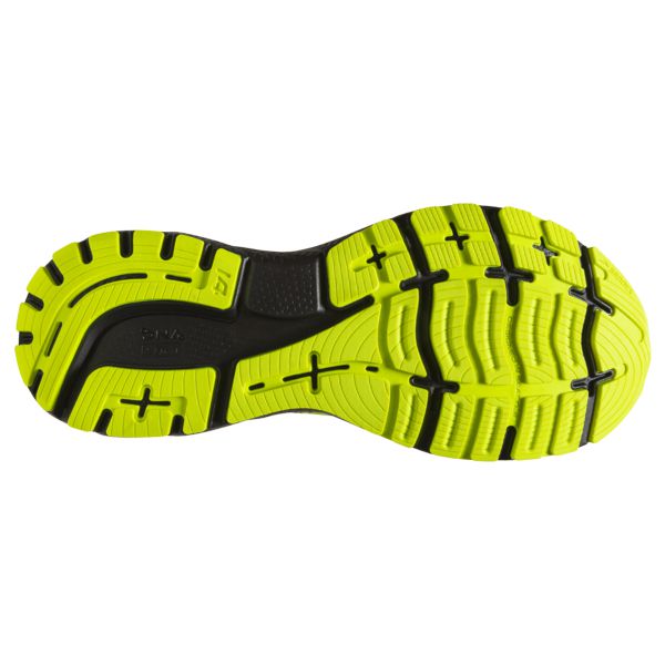 Brooks Ghost 14 Men's Road Running Shoes Yellow Black | ZA-RJX763851