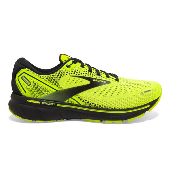 Brooks Ghost 14 Men\'s Road Running Shoes Yellow Black | ZA-RJX763851