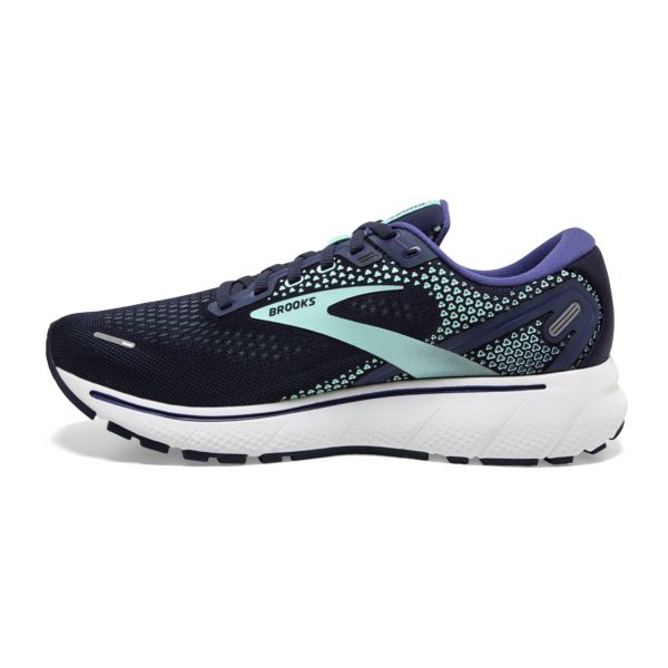 Brooks Ghost 14 Women's Road Running Shoes Navy White | ZA-EJD683925