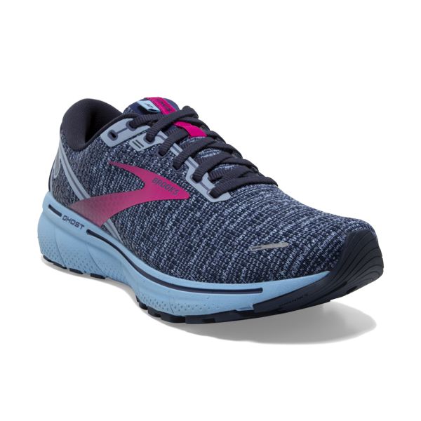 Brooks Ghost 14 Women's Road Running Shoes Blue Red | ZA-FVE142380