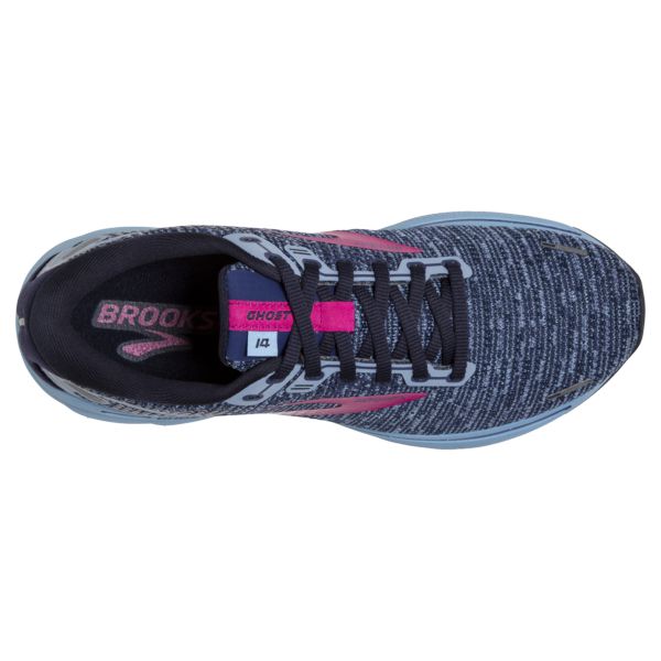 Brooks Ghost 14 Women's Road Running Shoes Blue Red | ZA-FVE142380