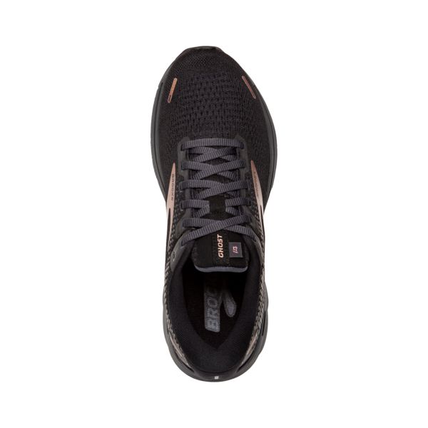 Brooks Ghost 14 Women's Road Running Shoes Black Gold | ZA-HIO051869