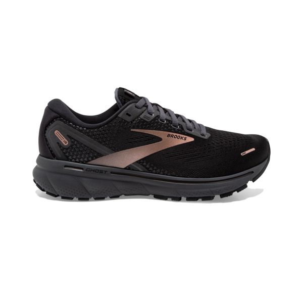 Brooks Ghost 14 Women\'s Road Running Shoes Black Gold | ZA-HIO051869