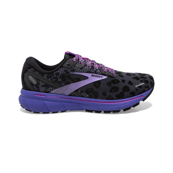 Brooks Ghost 14 Women\'s Road Running Shoes Black Purple Pink | ZA-NKB190537