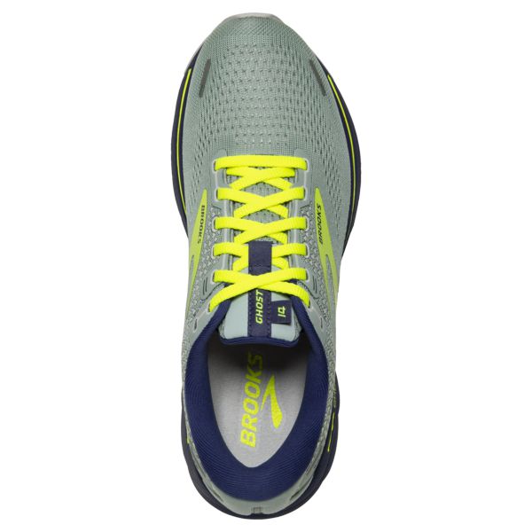 Brooks Ghost 14 Women's Road Running Shoes Blue Green Yellow | ZA-XRG276541