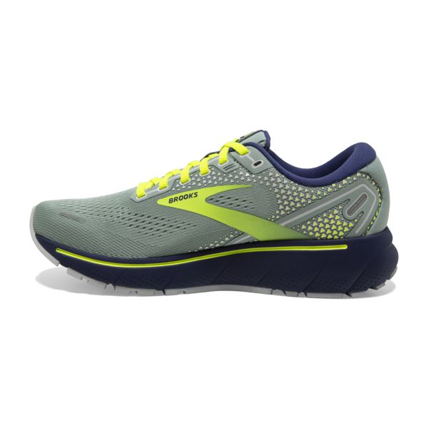 Brooks Ghost 14 Women's Road Running Shoes Blue Green Yellow | ZA-XRG276541